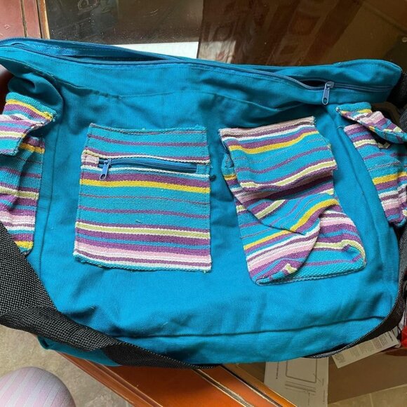 Multicolored Messenger Bag - Picture 3 of 4